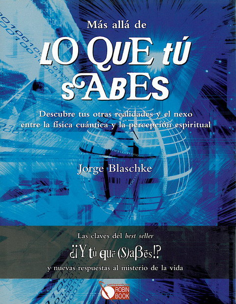 Más allá de lo que tú sabes (tapa dura), de Blaschke, Jorge | portada del libro