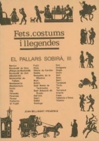El Pallars Sobirà III, de Bellmunt Figueras, Joan | portada del libro