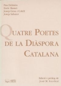 Quatre poetes de la diàspora catalana, de Delmón, P. | portada del libro