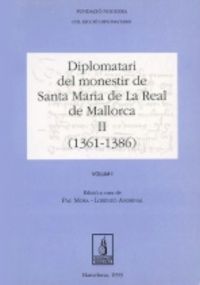 Diplomatari del monestir de Santa Maria la Real de Mallorca, de Mora, Pau | portada del libro