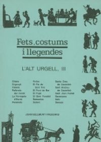 L'Alt Urgell III, de Bellmunt Figueras, Joan | portada del libro