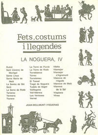 La Noguera IV, de Bellmunt Figueras, Joan | portada del libro