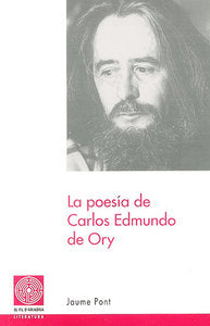 La poesía de Carlos Edmundo de Ory, de Pont | portada del libro