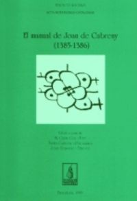 El manual de Joan de Cabreny (1385-1386), de Varios autores | portada del libro