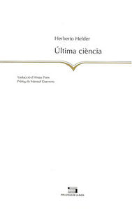 Última ciència, de Helder Oliveira | portada del libro