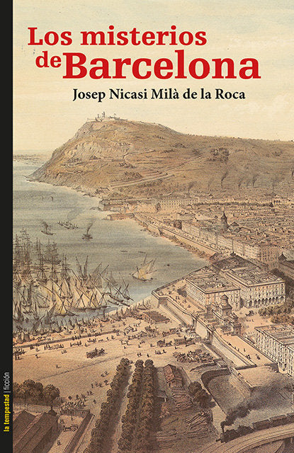Los misterios de Barcelona, de Milà de la Roca, Josep Nicasi | portada del libro