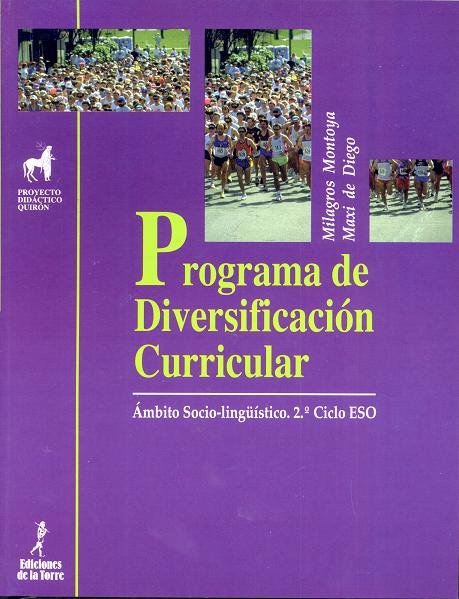 Programa de diversificación curricular. Área socio-lingüística, de Montoya | portada del libro