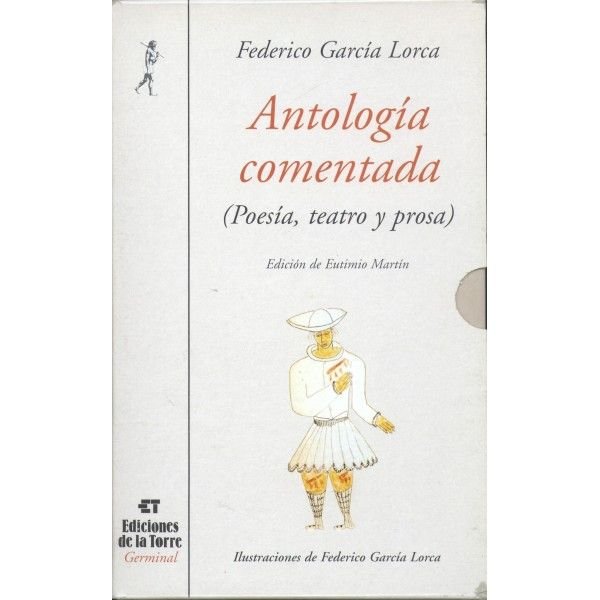 ANTOLOGIA COMENTADA, de GARCIA LORCA, FEDERICO | portada del libro