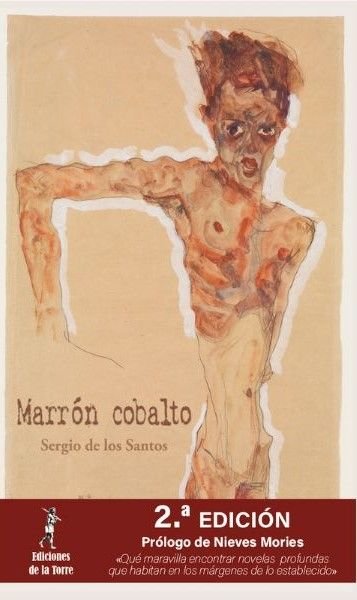 MARRON COBALTO, de DE LOS SANTOS, SERGIO | portada del libro