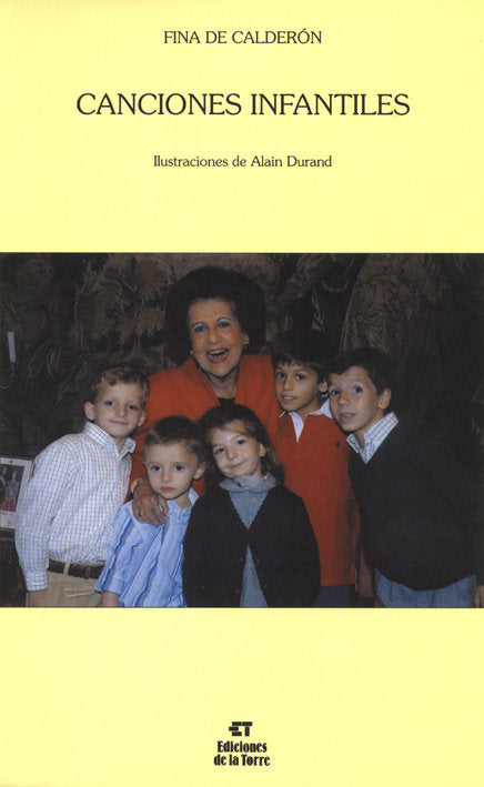 Canciones infantiles, de Calderón, Fina de | portada del libro