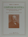 COMPENDIO DE ESTETICA, de KRAUSE | portada del libro