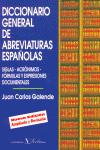 Diccionario general de abreviaturas españolas, de Galende Díaz, Juan Carlos | portada del libro