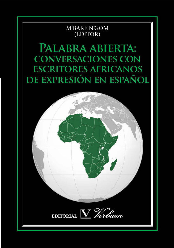 Palabra abierta: conversaciones con escritores africanos de expresión en español., de N' GOM, M' BARE | portada del libro