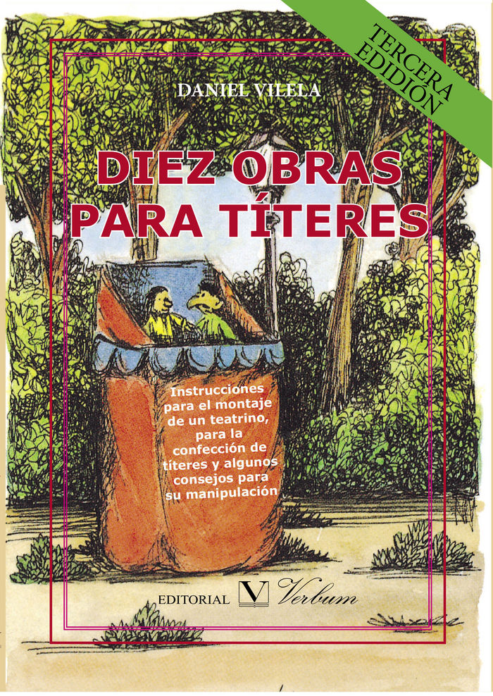 Diez obras para títeres, de Vilela, Daniel | portada del libro