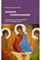 Signum communionis, de Gonzalo Tejerina Arias | portada del libro