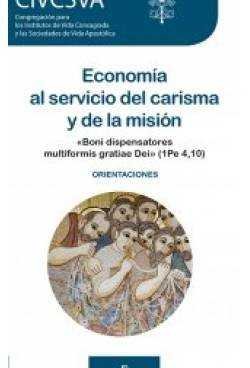Economía al servicio del carisma y de la misión, de CIVCSVA | portada del libro