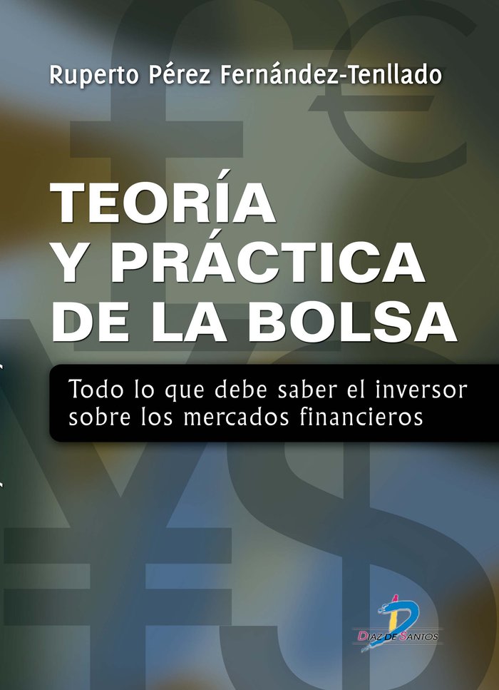 TEORIA Y PRACTICA DE LA BOLSA, de Pérez Fernández Tenllado | portada del libro