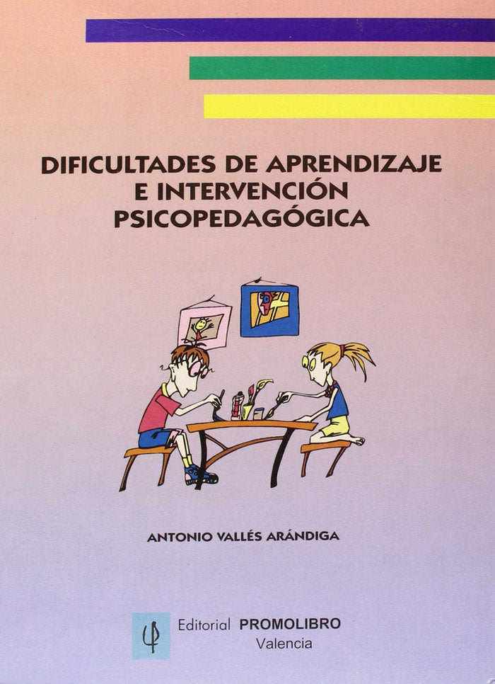 DIFICULTADES APRENDIZAJE INTERV.PSICOPEDAGOGICA RP Nº1, de VALLES ARANDIGA | portada del libro