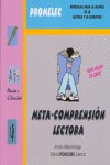 Meta comprensión lectora, de VALLES ARANDIGA, ANTONIO | portada del libro