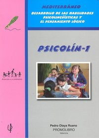 Mediterráneo, Psicol¡n 1, desarrollo de las habilidades psicolingü¡sticas y el pensamiento lógico, de OLAYA RUANO | portada d