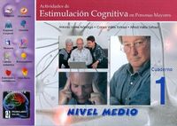 ESTIMULACION COGNITIVA 1 NIVEL MEDIO, de VALLES | portada del libro