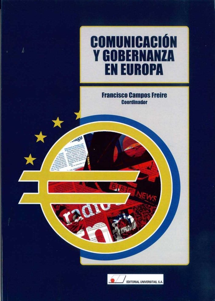 Comunicación y gobernanza en Europa, de Campos Freire | portada del libro