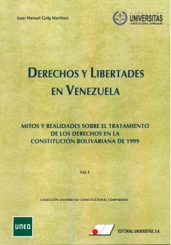 Derechos y libertades en Venezuela., de Goig Martínez, Juan Manuel | portada del libro