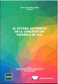 EL SISTEMA DE FUENTES EN LA CONSTITUCION ESPAÑOLA DE 1978, de GOIG MARTINEZ, JUAN MANUEL | portada del libro