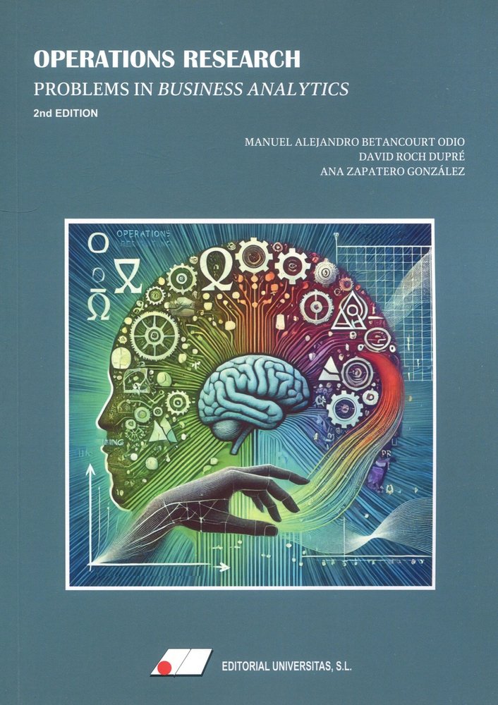 INVESTIGACION OPERATIVA PROBLEMAS EN BUSINESS ANALYTICS, de BETANCOURT ODIO | portada del libro