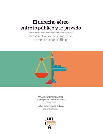 El derecho aéreo entre lo público y lo privado | portada del libro