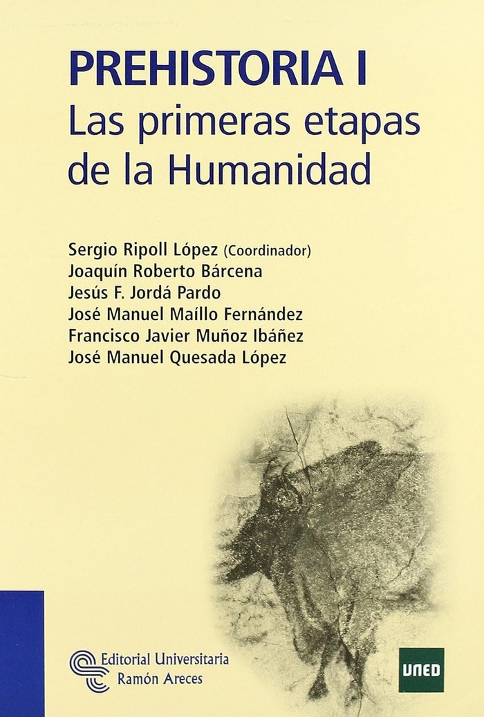 PREHISTORIA I, de RIPOLL LOPEZ | portada del libro
