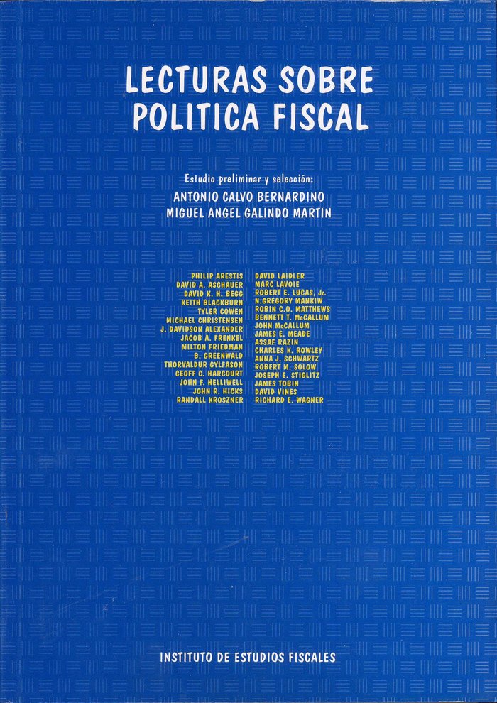 Lecturas sobre política fiscal, de Varios autores | portada del libro