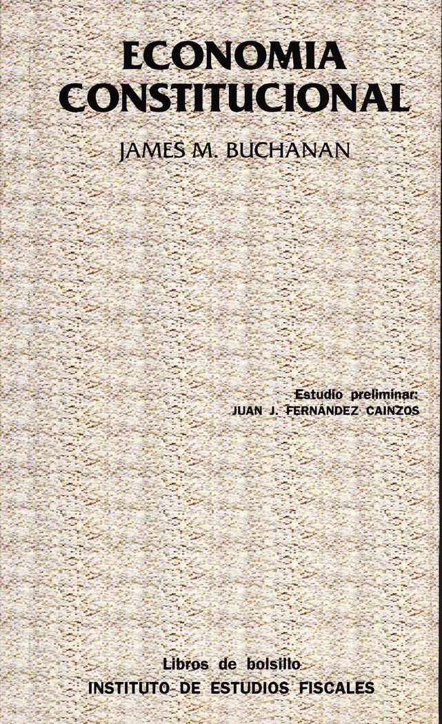 Economía constitucional, de Buchanan | portada del libro
