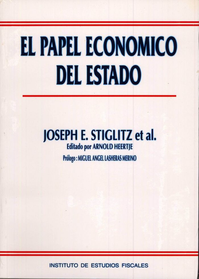 El papel económico del estado, de Stiglitz | portada del libro