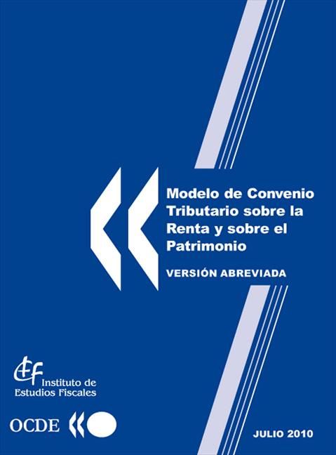 Modelo de Convenio Tributario sobre la Renta y sobre el Patrimonio. Versión abreviada | portada del libro