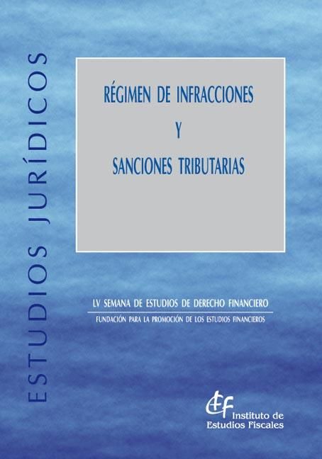 Régimen de infracciones y sanciones tributarias, de Varios autores | portada del libro