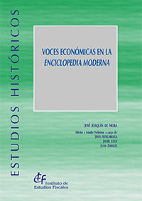VOCES ECONOMICAS EN LA ENCICLOPEDIA MODERNA, de MORA, JOSE JOAQUIN DE | portada del libro