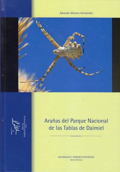 Arañas del Parque Nacional de las Tablas de Daimiel, de Morano Hernández | portada del libro