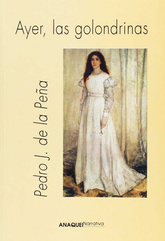 Ayer, las golondrinas, de PEÑA | portada del libro