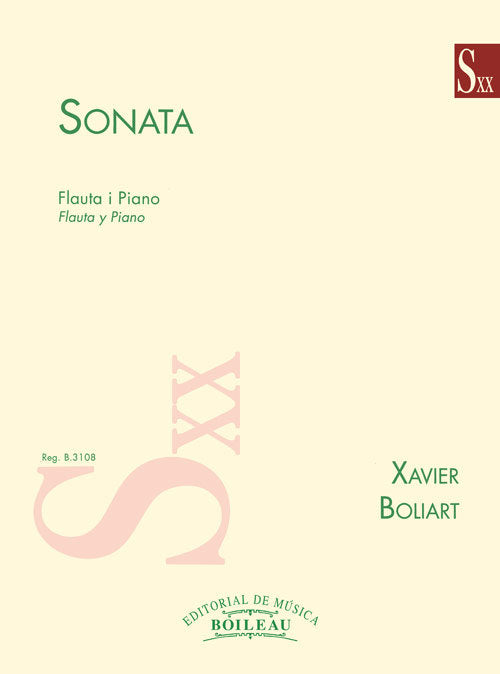 Sonata, de Boliart Ponsa, Xavier | portada del libro
