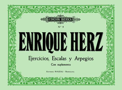Ejercicios, Escalas y Arpegios, de HERZ, ENRIQUE | portada del libro