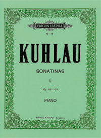 7 Sonatinas,Op.88-60, de Kuhlau, Friedrich | portada del libro