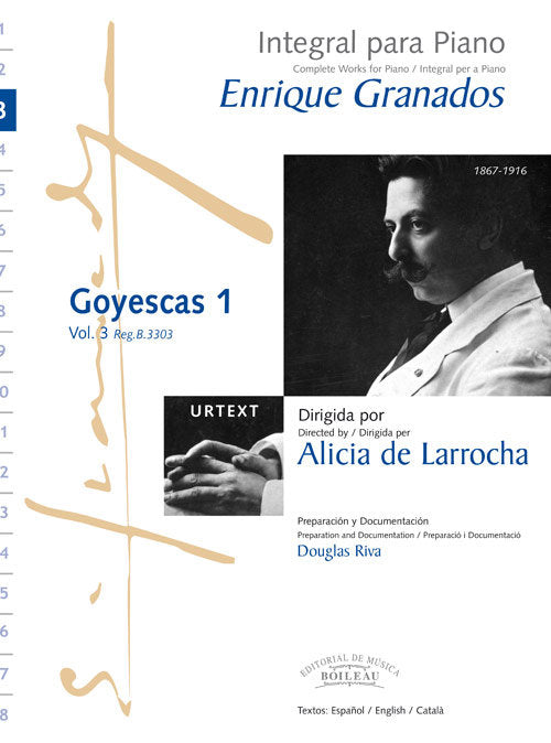 GOYESCAS 1, de GRANADOS, ENRIQUE | portada del libro