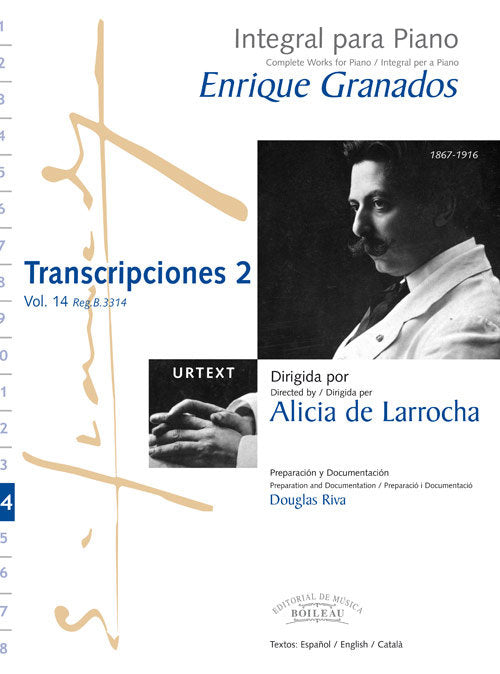 TRANSCRIPCIONES 2, de GRANADOS, ENRIQUE | portada del libro