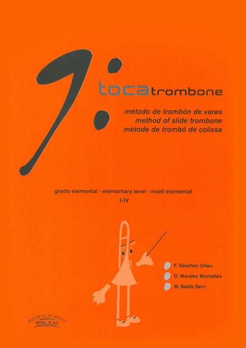TOCATROMBONE, de SANCHEZ ORTEU, FRANCESC | portada del libro