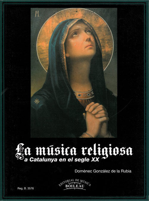 La música religiosa a Catalunya en el segle XX, de Domènec, González de la Rubia | portada del libro