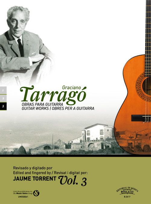 Obras para guitarra, Vol. 2, de TARRAGO PONS, GRACIANO | portada del libro
