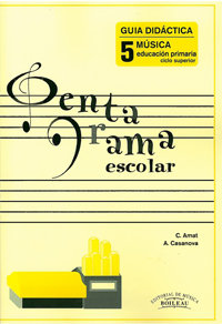 PENTAGRAMA ESCOLAR GUIA DIDACTICA 5, de AMAT, CARME | portada del libro