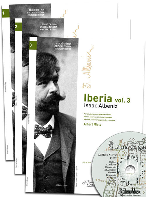 Iberia, Vols. 1, 2 y 3, de Albéniz Pascual, Isaac | portada del libro