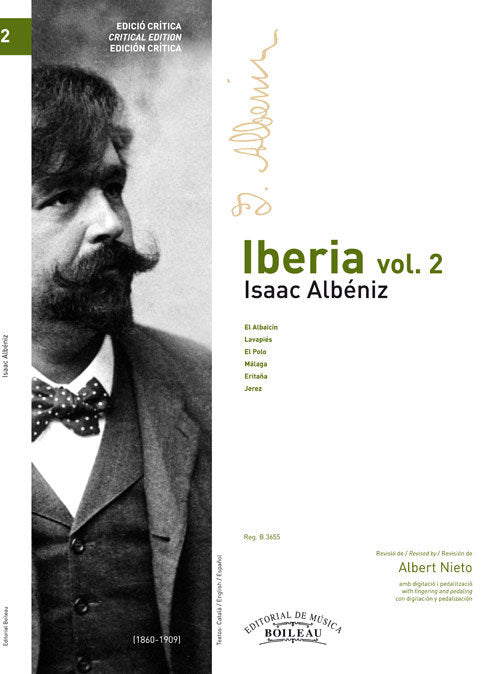Iberia Vol.2, de ALBENIZ PASCUAL, ISAAC | portada del libro